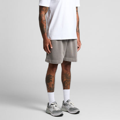 Relax Faded Track Shorts 18&quot;